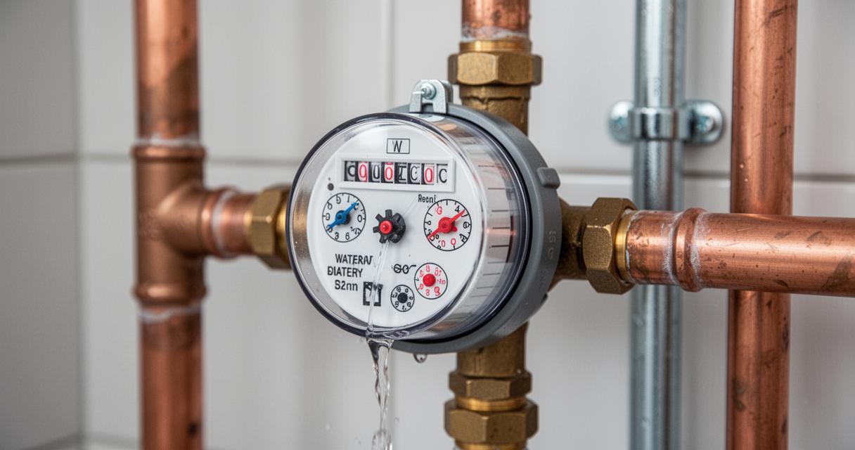 Compteur d’eau tourne en permanence : que faire et comment l’entretien régulier peut vous éviter ce problème